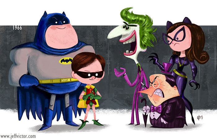 jedavu:  The Evolution of Batman Films, IllustratedJeff Victor, Los Angeles-based