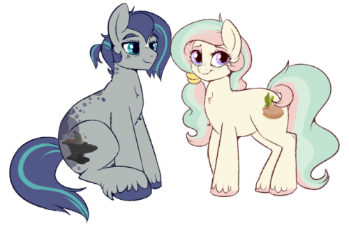 fillyfooler: my designs for celestia and luna’s parents in my headcanon! father’s name i