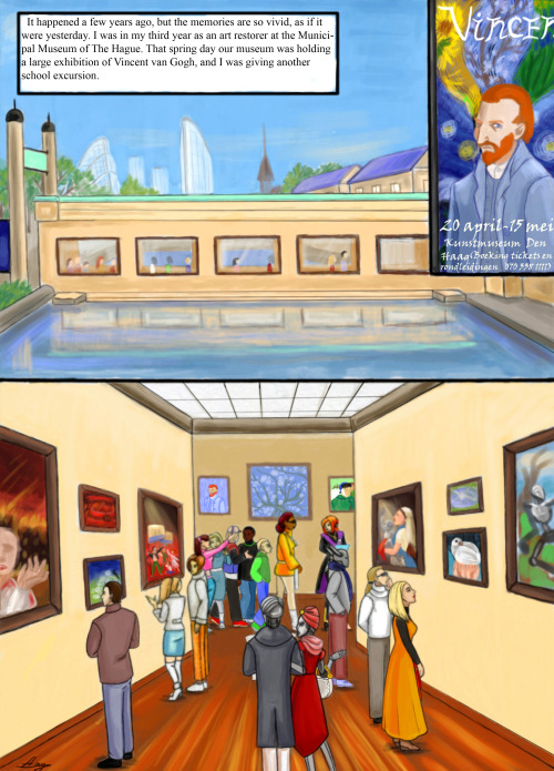 "At The Museum Overwatch Fan Comic Finally! My Little Fan Comic About Overwatch Hero Sigma, And Fictional