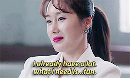 Lee Shin - the psychiatrist who’s also a psychopath, herself

↳ 365: Repeat The Year #365: repeat the year #kdrama #kim ji soo  #nam ji hyun #s3gif #ok shes crazy psychopathic and i love it *hearteyes*  #shes having so much fun!!!  #really curious about her backstory though...her daughter?  #how she became this crazy