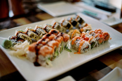 celeritious:   Sushi by Ashley Baxter on Flickr. 