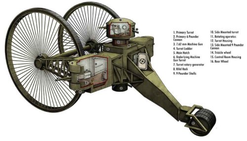 The Russian Czar TankWorld War I was known as the war which introduced the tank to warfare.  However