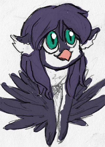 A really fast draw in response to this post by @birddibitsI have no idea, I just