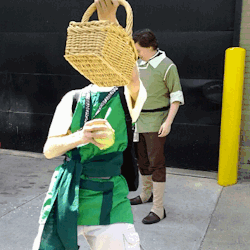 jroberti-blog:  The Cabbage Man was also the best thing at the ATLA/Korra Photoshoot. 