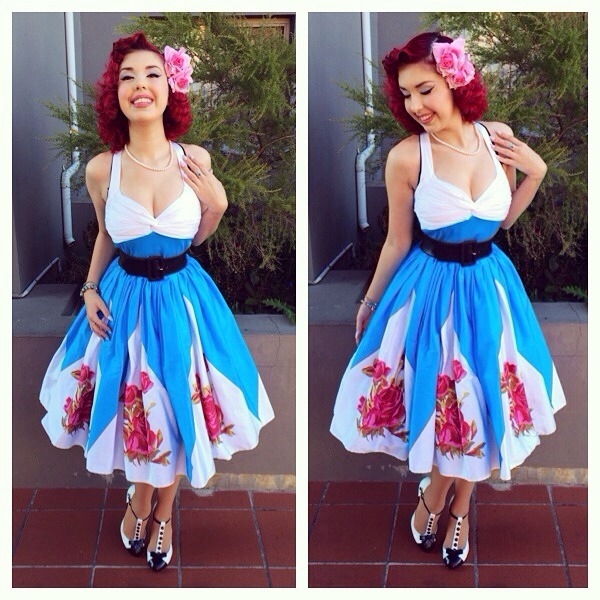 pinupdaysvintagenights:  ALL the pretty outfits is an understatement. They just keep