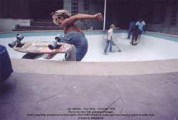 zephyrboyss:“jay Adams - Tear drop - October 1976. This is my very first published image. Were originally printed as a subscription Ad it was chopped really tight and used in black and white only” - Glen Friedman.