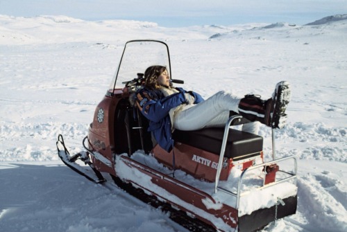 refocusedmedia:Carrie Fisher behind the scenes throughout the years on the original Star Wars trilog