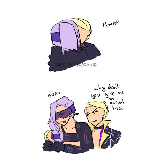 t4t couple Prosciutto and Melone- Thinking about ProMelo again. Two doodles of them. Melone coming i