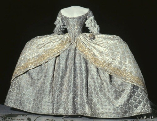 fashionsfromhistory: Coronation Robe & Court Dress of Louisa Ulrika of Prussia, Queen of Sweden 