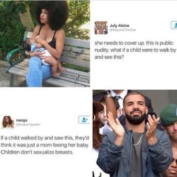 melxnin-mxtters:  Don’t shame women for breastfeeding, it’s a natural thing