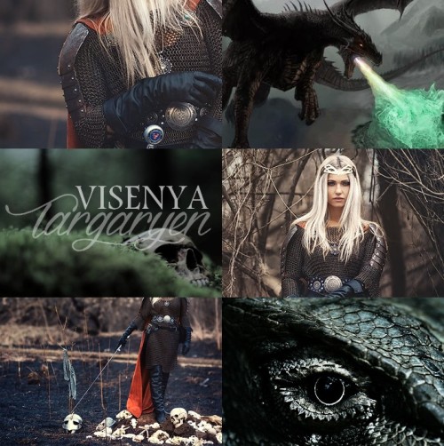 Queen Visenya Targaryen.