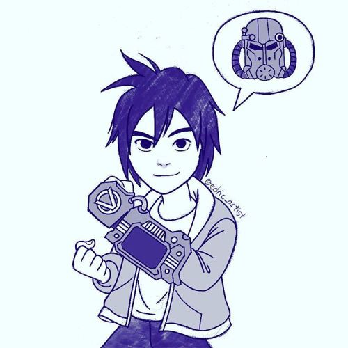 No.7 - What A Boy Like Hiro Would Want Right Now Is A #pipboy ! And Next On His Mind Would Be A Power