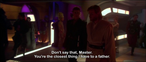 OMFG! Obi-Wan might have always thought of Anakin as his brother, but for Anakin, Obi-Wan had always