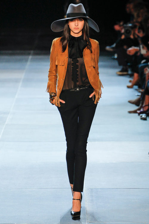 Saint Laurent Spring-Summer 2013The Witching Hour of Saint Laurent Post-Dior, Hedi Slimane&rsquo;s f