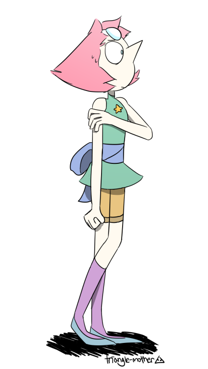 triangle-mother:pearly pearl
