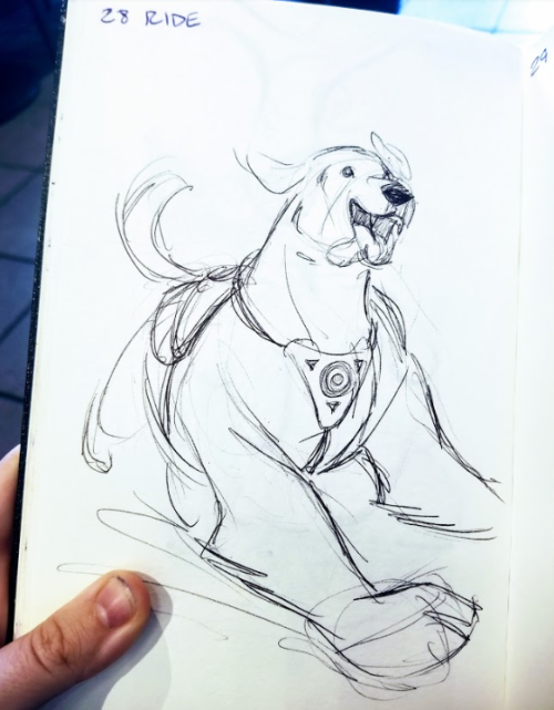 bladelei: Inktober Day 28: “Ride”What I wouldnt give for just ONE RIDE on a polar bear d