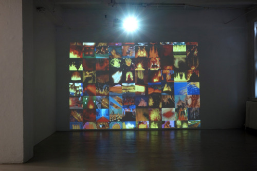 Dina KelbermanSmoke And Firedigital video (2012 - ongoing)installed at Nudashank 