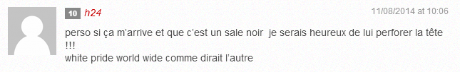 Et si c'est un noir propre ?