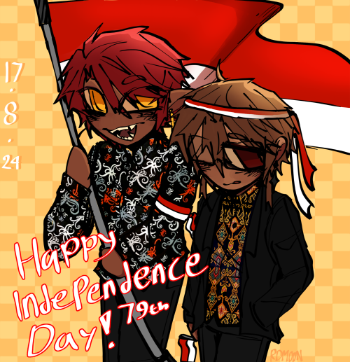 Just Wanted A Reason To Draw Diavolo And My Mc In Batik Lmao