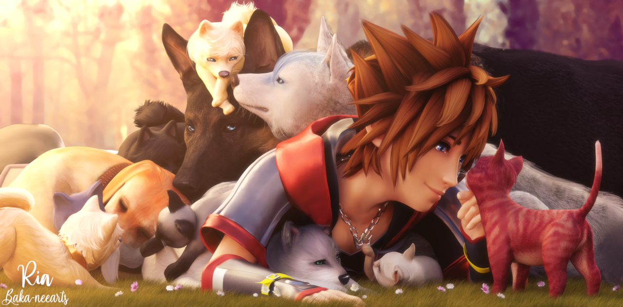 baka-neearts:    Puppies!  