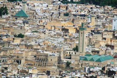 Fes,Panoramic Detail, Morocco