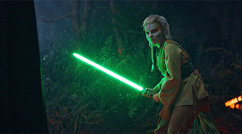 Mae, You Can Learn From This Padawan. She's A Loyal Pupil. The Acolyte - Night