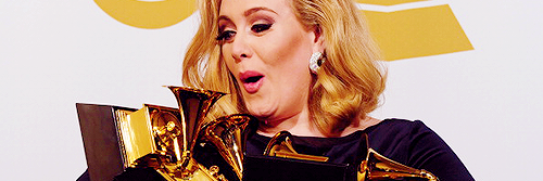 feyminism-blog:  Adele and her Grammys through the years 