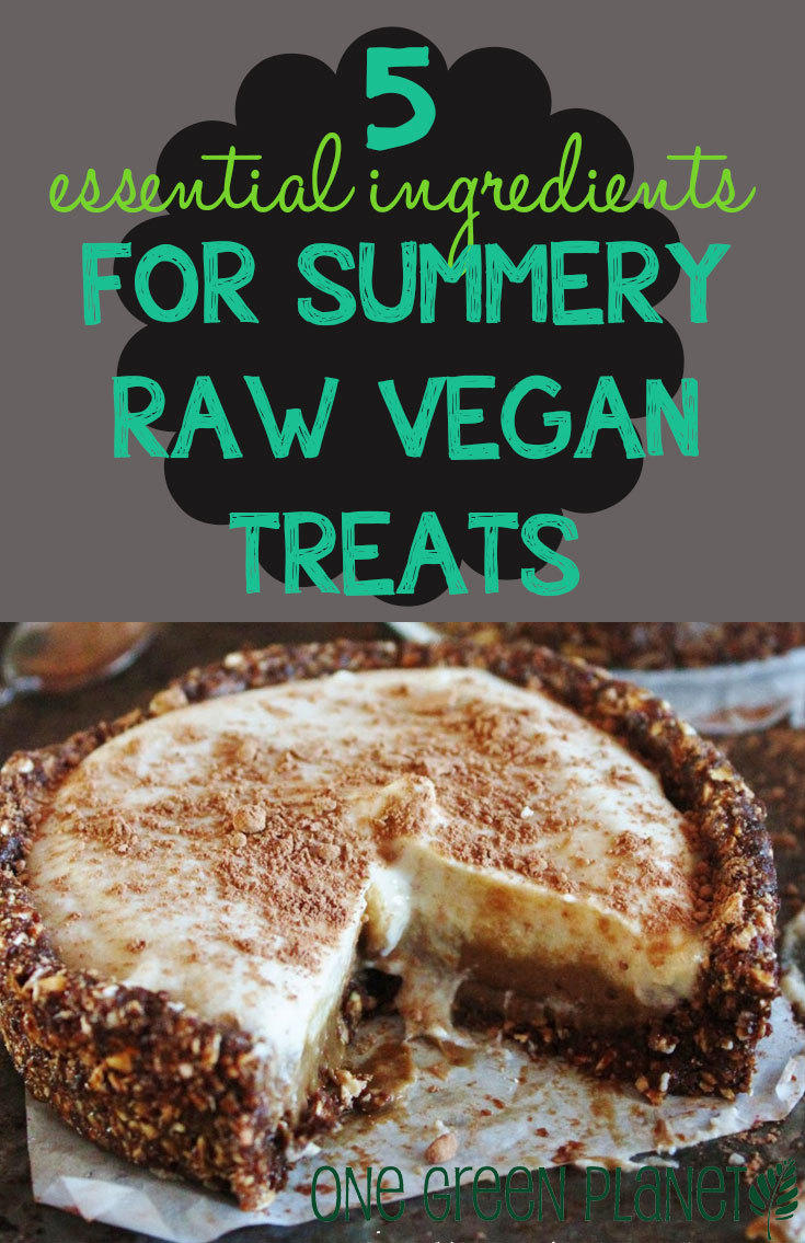 onegreenplanet:  5 Essential Ingredients for Decadent and Summery No-Bake, Raw Vegan