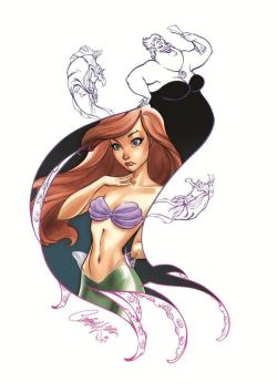 fuckyeahillustrativeart:   J. Scott Campbell and Nei Ruffino  