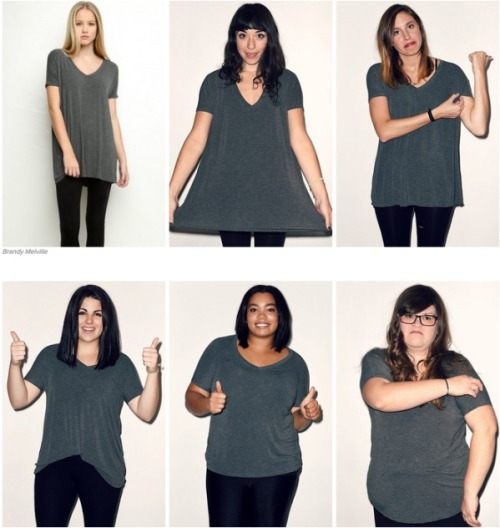 melscandalous:  endenogatai:  a-night-in-wonderland:  One size fits all….  The discrepancies in women’s clothing sizes are insane   Fuckkk…. wow