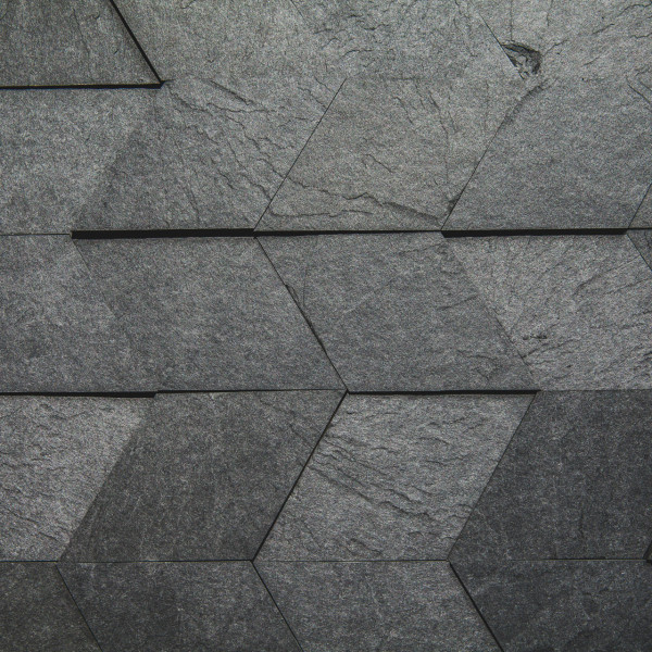 unconsumption:
“ “ Slate-ish gives you the look of actual slate but it’s made from recycled and reclaimed scraps of paper-laminate materials.
They take scraps from countertop manufacturers around the United States and cut the material into six shapes...