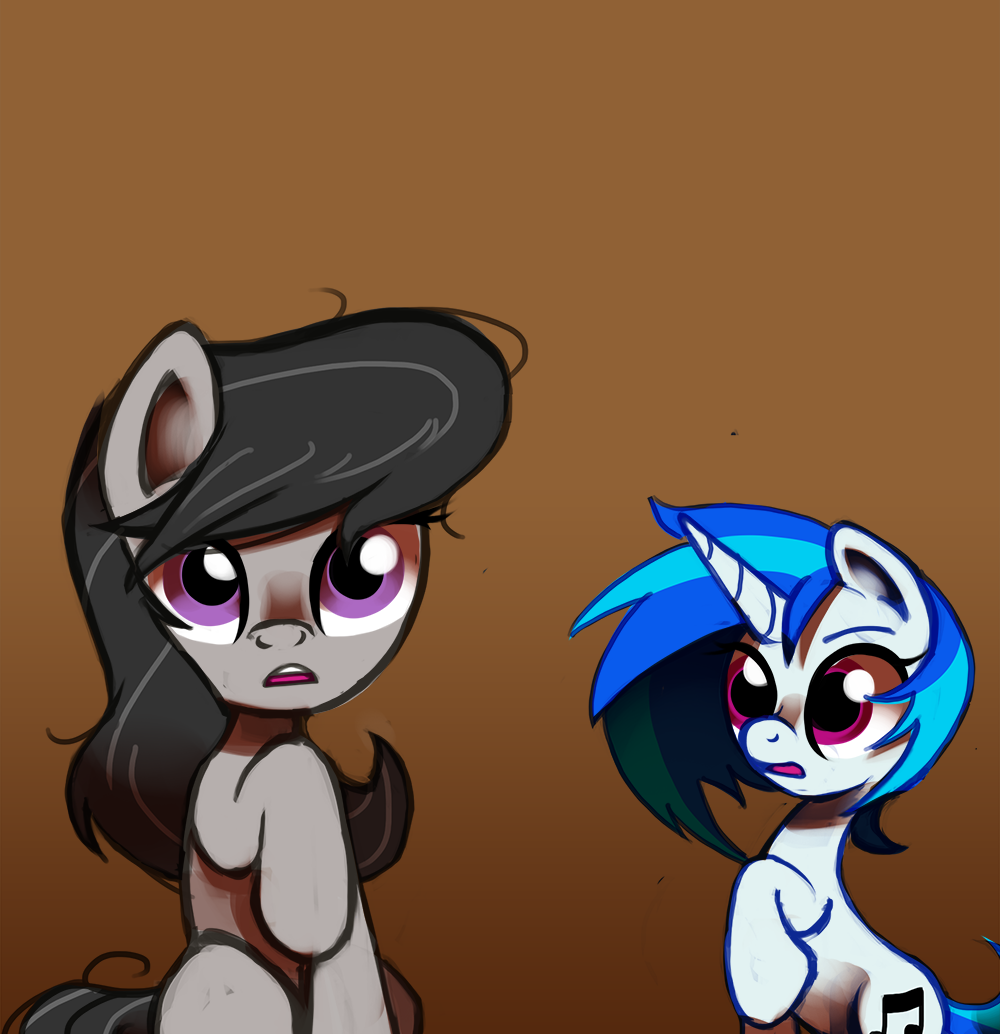 ask-canterlot-musicians:Ok, I know we said some things…Stop denying your loooooove~