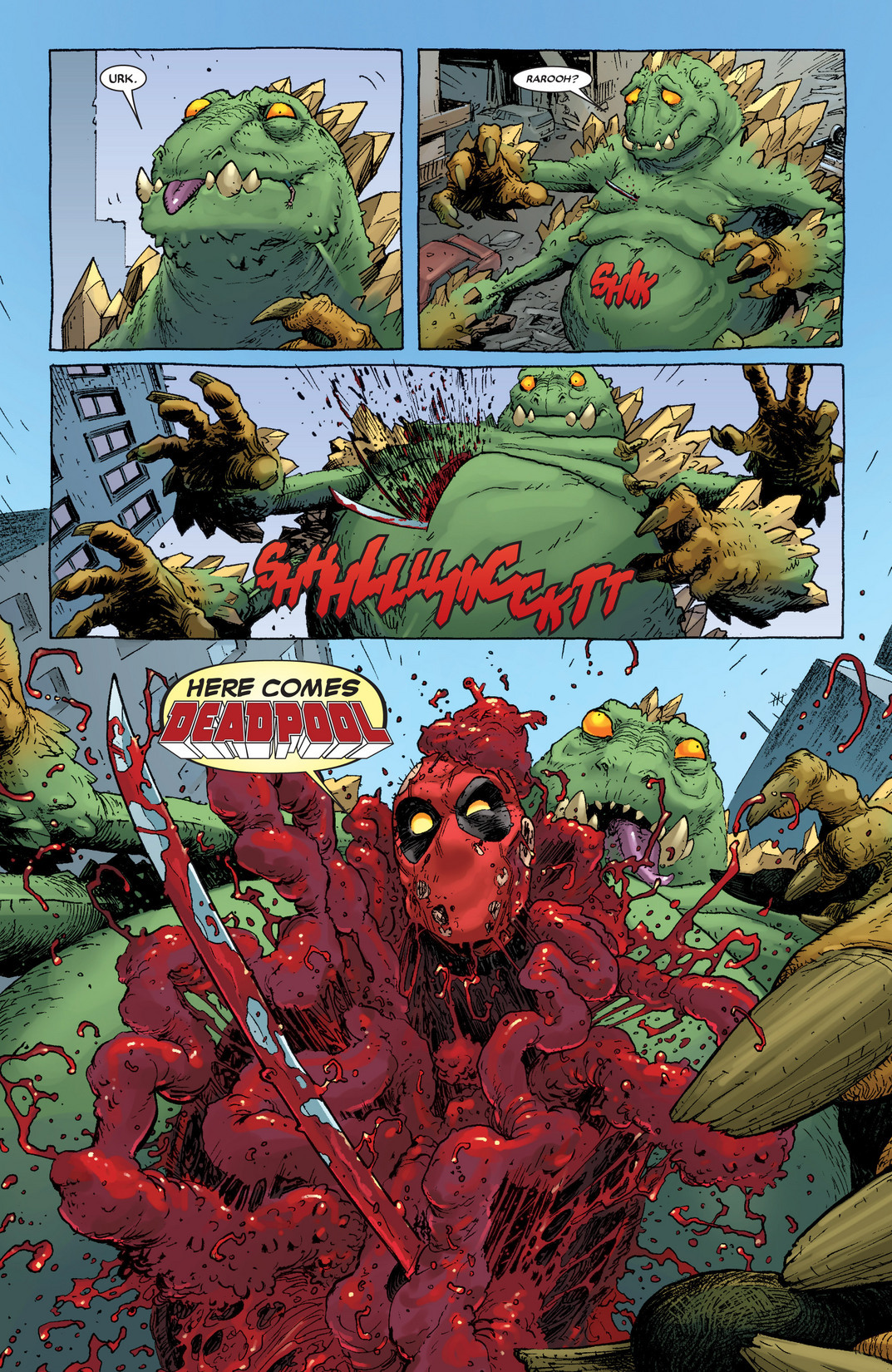 comixology:  Want to get started reading Deadpool comics? The first volume of the