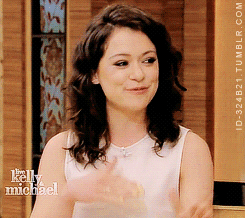 id-324b21:13.05.15 - Tatiana Maslany @ Live! With Kelly and Michael