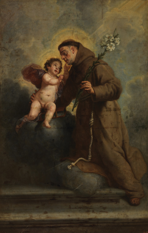 chi-the-rho:  St. Anthony of Padua and the Christ Child.