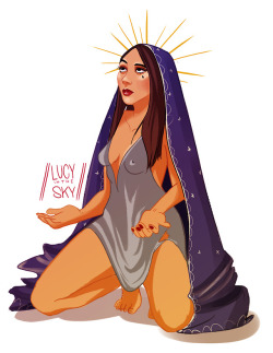 tavrean-princess:  When I’m down on my knees, you’re how I prayBeen listening to Lana del Rey lately and got her song ‘Religion’ stuck 💖 have a good one! please don’t remove my caption!