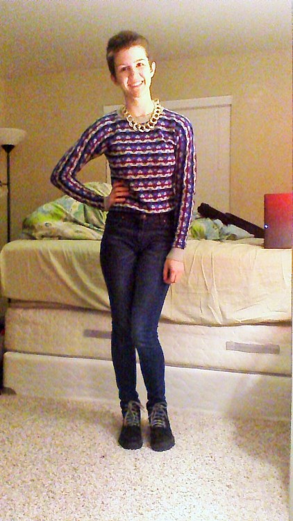 Daily Outfit! Today I am wearing what I call my &ldquo;Bill Cosby Sweater&rdquo; from F