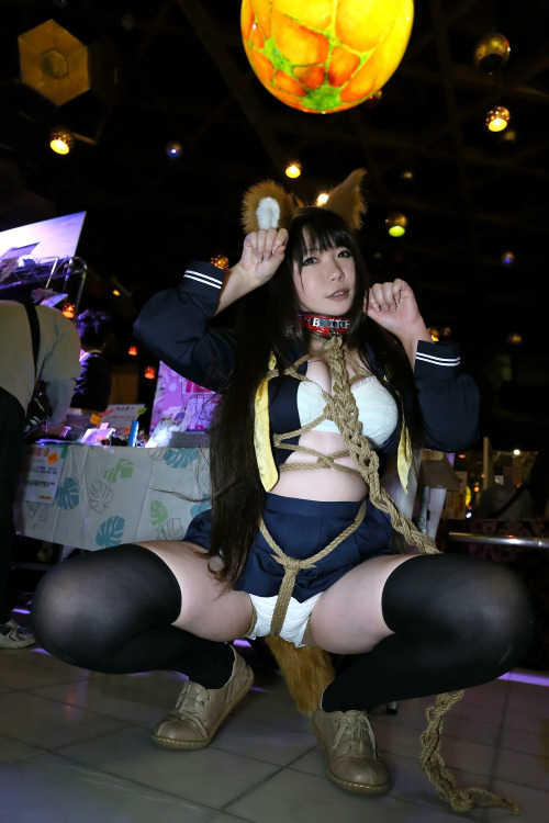 Cute Cosplay GIrl Higurashi Rin (Kitsune-Chan 2) 1-7