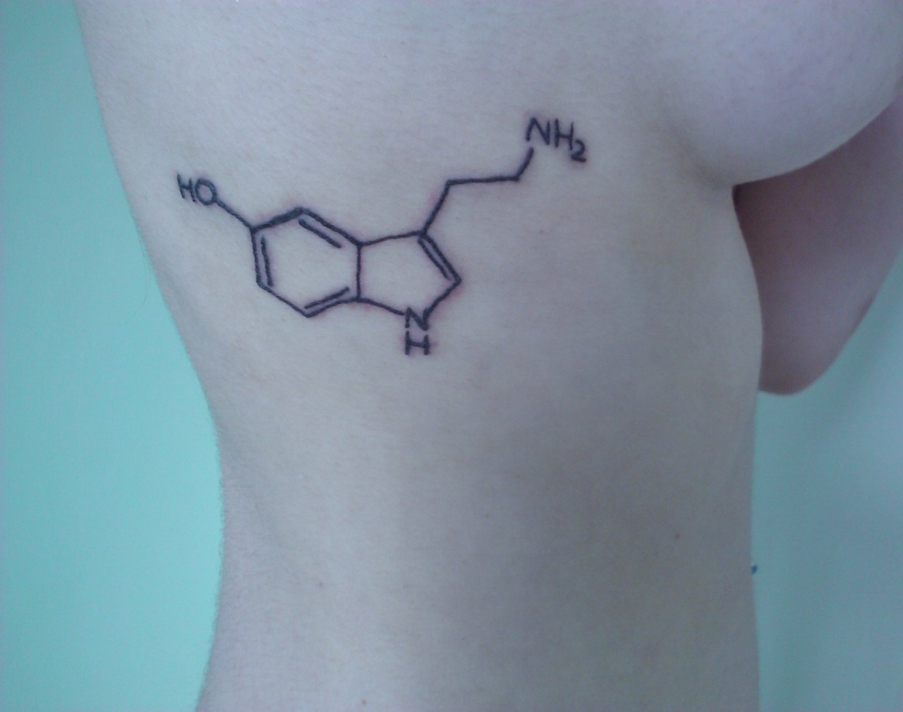 Serotonin, Chemical Happiness Temporary Tattoo set of 2 - Etsy