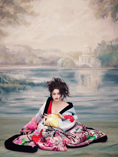 edenliaothewomb: Helena Bonham Carter, photographed by Elena Rendina for Sunday Times Styl