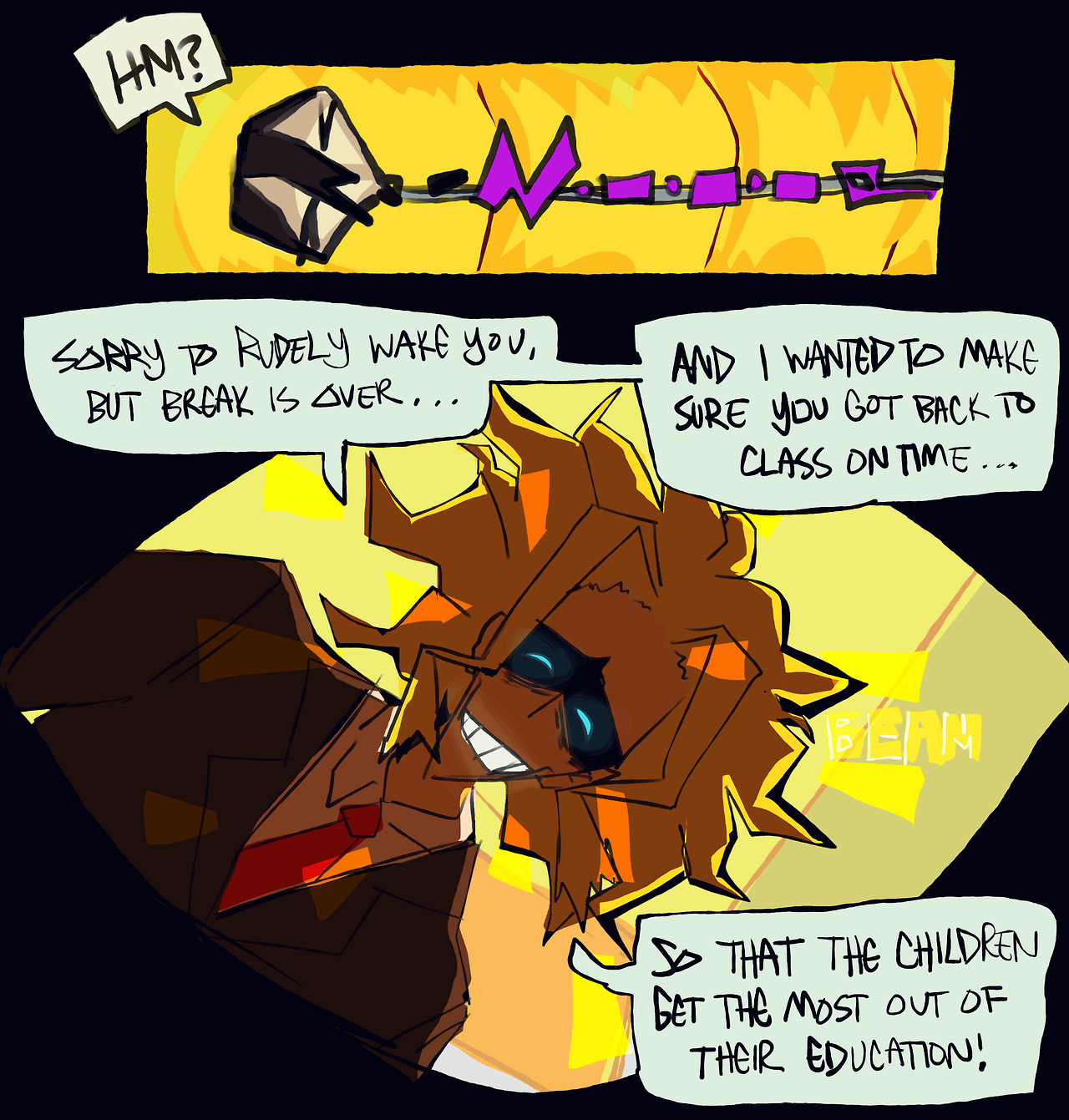 dr-glug-glug:the way i draw toshinori’s hair makes me think of the sun… but if