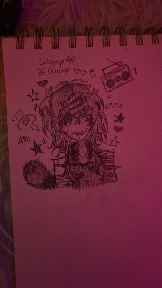 I MADE THIS DRAWINF OFF OF A ROBLOX AVATAR I HAVE- HOLY SHIT I LUV THIS DRAWING