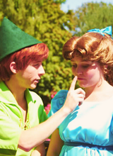 dlandwhore:  lebeauchatnoir:  adorkablehipsters-blog-blog: Peter and Wendy turned out fine.June 10, 2012  [CRIES]  im still crying over this wedding 