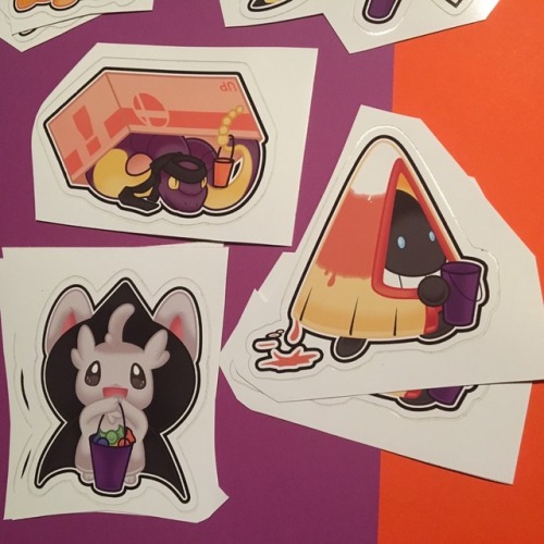 HALLOWEEN POKEMON STICKERS AVAILABLE TO ORDER!2.5″ or larger vinyl stickers$1.50 for a SINGLE sticke