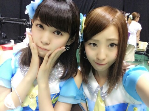 akibeya:  (FNS｜藤江れいなオフィシャルブログ「Reina’s flavor」Powered by Amebaから) 藤江れいな　山田菜々　渡辺美優紀　大場美奈　吉田朱里　小谷里歩　上西恵