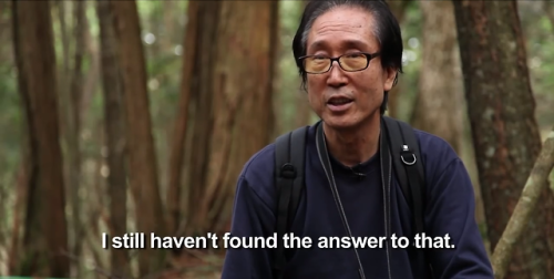 indie-moonlight: teenlifewasnotthebomb: From Vice’s mini documentary on the Suicide Forest in 