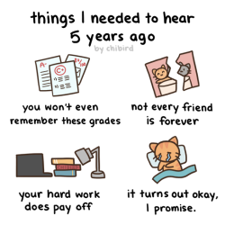 narwhalsarefalling: chibird:  Maybe some of you are in a place where you need to hear these things. Trust me, it does turn out okay. 💛   Loading Penguin Hugs | Instagram | Patreon     rb this one instead of the one amazon stole without credit 