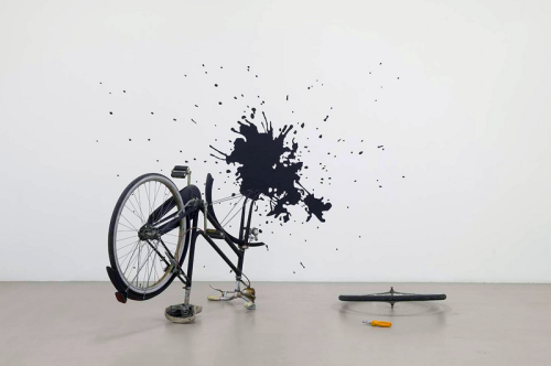 floatingiseasy: Special Effects for Common People (2009) - Found objects and adhesive tape, Igor Esk