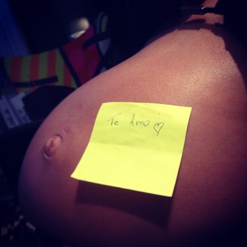 ohmicael:  @micaelborges : meu barrigão 