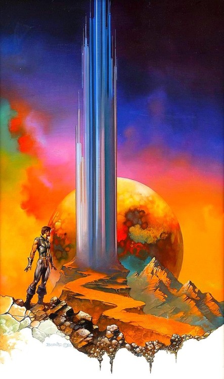 70sscifiart:  1985 Boris Vallejo cover art